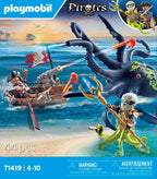Playmobil Piratas: Batalla con el pulpo gigante