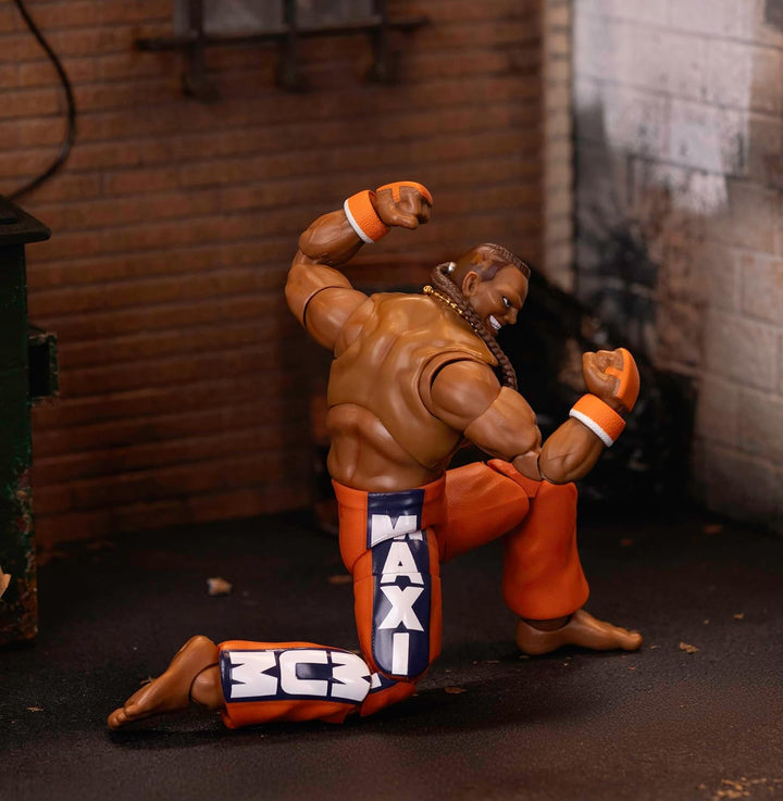 Jada Toys - Figura de acción de Street Fighter II Dee Jay Wave 3 -...