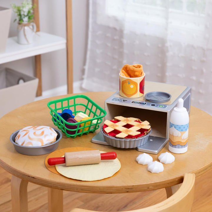 Melissa &amp; Doug - Juego de simulación de alimentos de madera par...