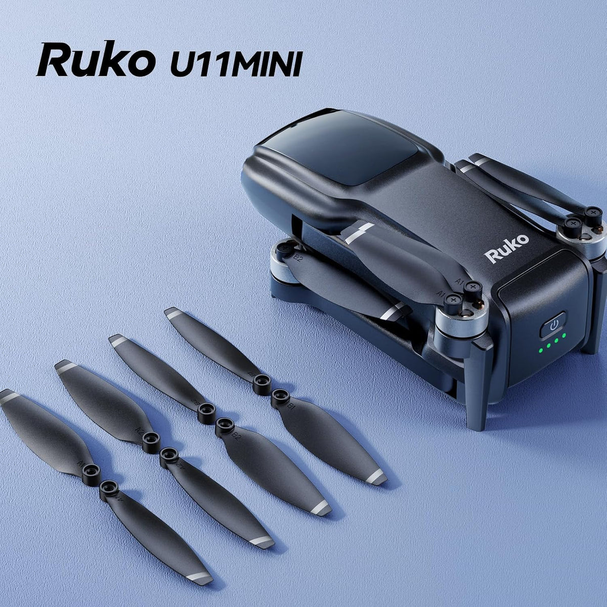 Ruko U11MINI 4K (RC3) Drone para principiantes y hélices U11MINI 4K Drone