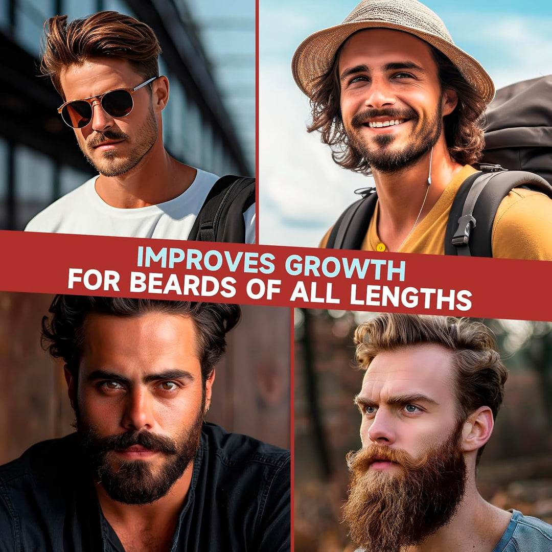 Aceite para el crecimiento de la barba, biotina de concentración 2X...