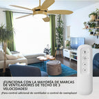 Reemplazo de control remoto para ventilador de techo para Hunter 99770