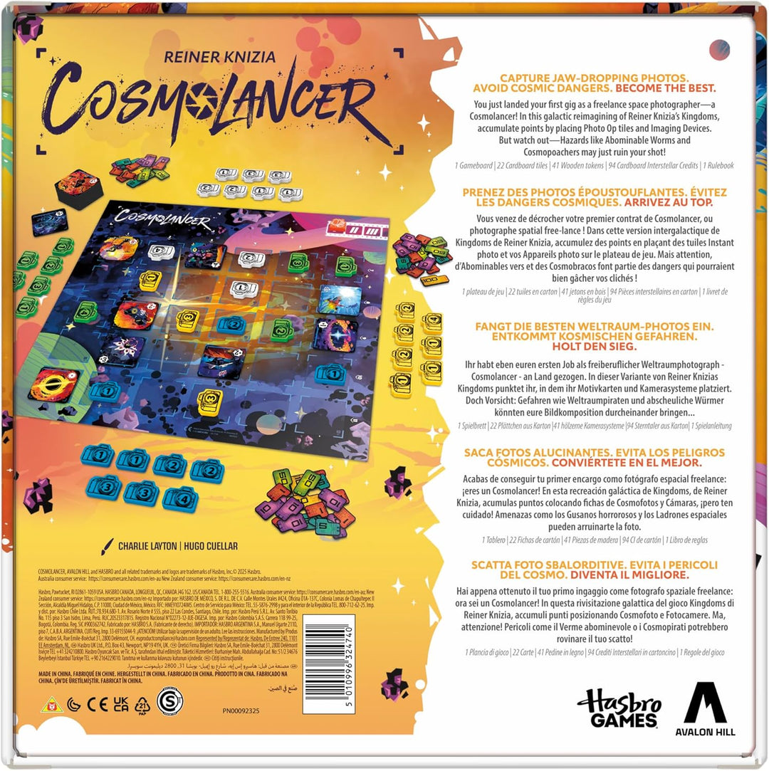 Juego de mesa Cosmolancer Un juego de estrategia por