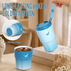 CHEERFUL GOAT Instant Cold Brew Coffe - Taza de viaje de café con forro de cerámica, café de bolsillo especial 100% arábica, liofilizado para una máxima frescura, sin azúcar, sin aditivos