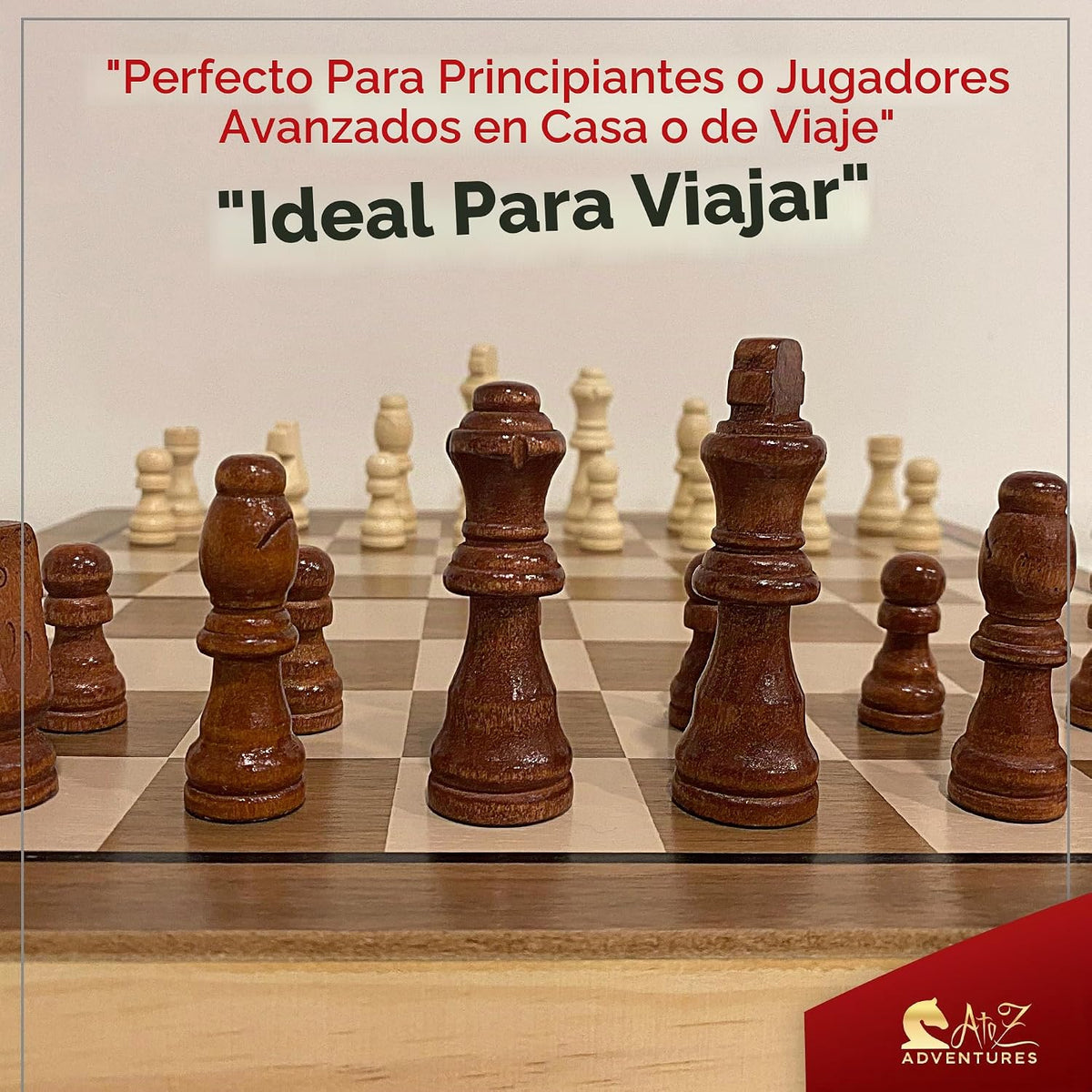 Juego de ajedrez magnético con damas, juegos de ajedrez de madera plegables de 15 pulgadas (2 en 1) para adultos y niños con 2 reinas adicionales, juego de mesa de ajedrez de viaje con ranuras de almacenamiento de piezas de ajedrez, regalo de lujo con