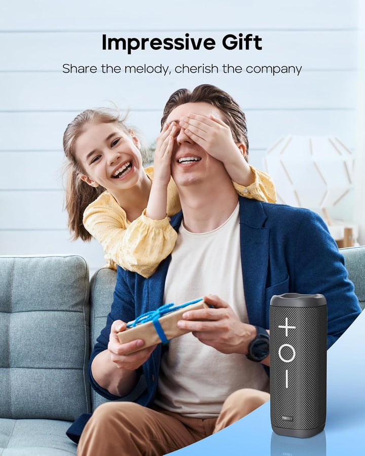Tribit StormBox 2 - Altavoz Bluetooth con sonido envolvente 360° de...