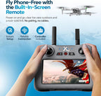 DCX Volo X EZ AI Drone - Drones con cámara 4K y evitación de obstáculos en