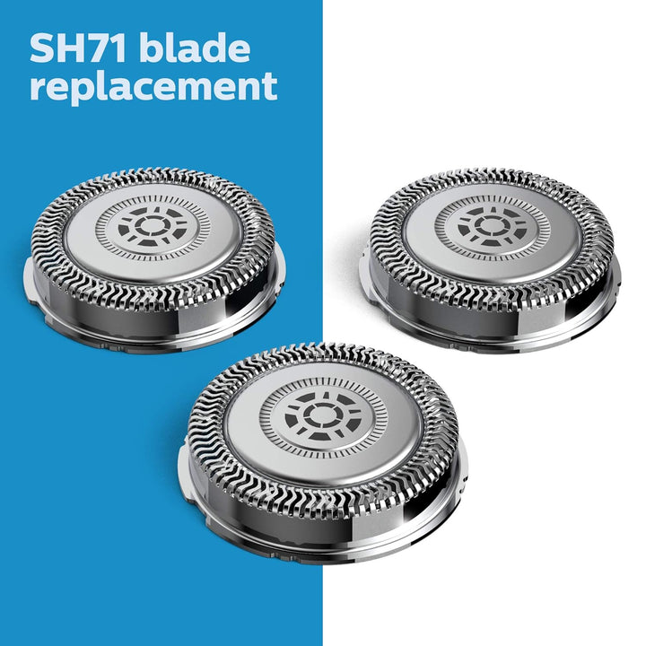 Philips Norelco Cabezales de afeitado genuinos SH71\/52 compatibles...