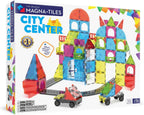 MAGNA-TILES City Center - Juego de construcción magnética de 110 piezas, la marca original de construcción magnética