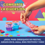 Elmer's Gue - Kit de slime prefabricado, paquete de fiesta, incluye divertidos complementos únicos, 20 unidades