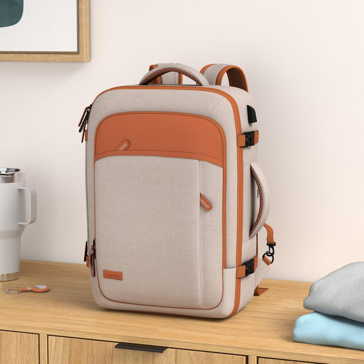 Lumesner - Mochilas de viaje para llevar, extragrandes de 40L, apro...