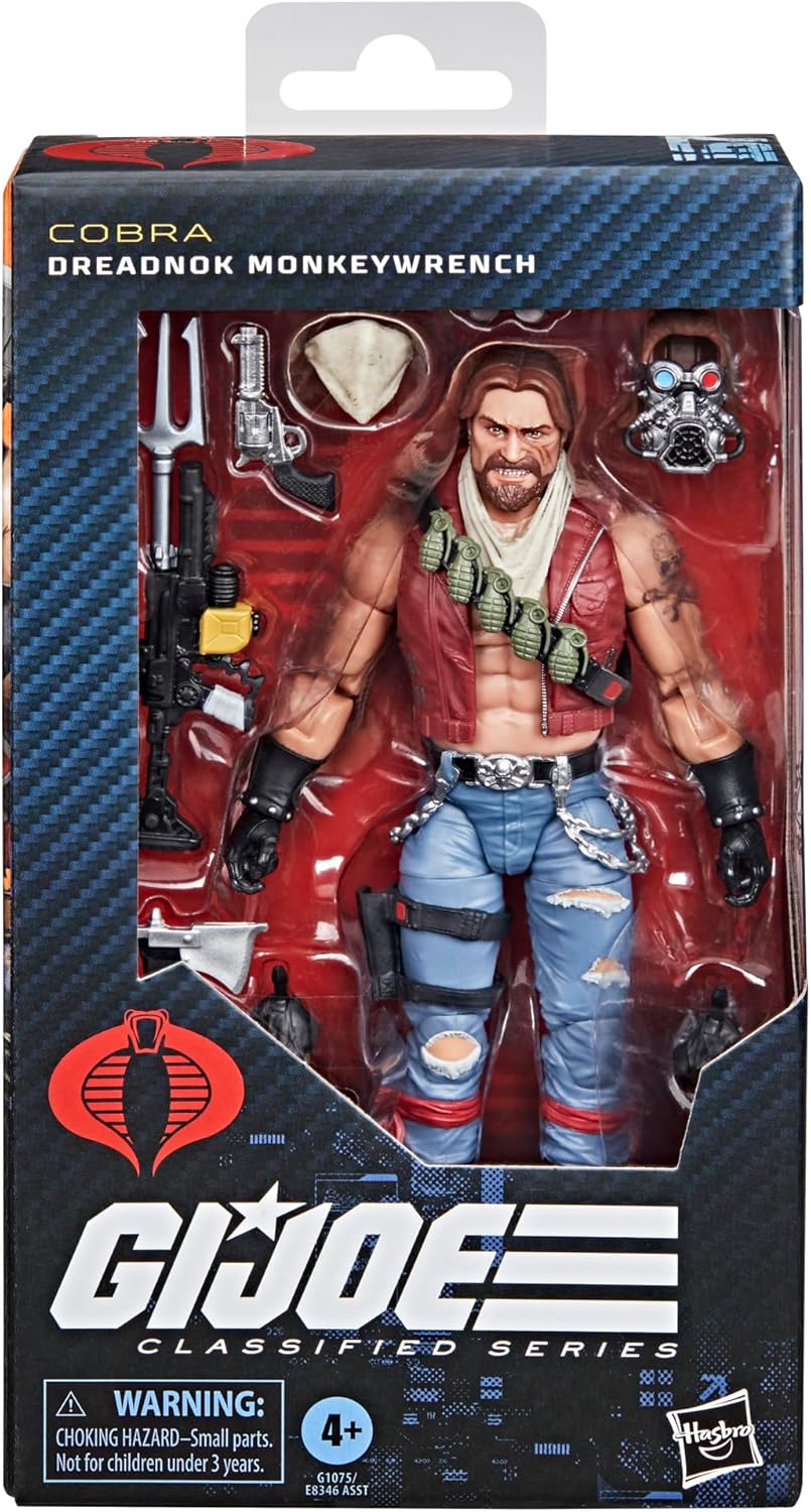 GI Joe Classified Series #167 Dreadnok Monkeywrench Figura