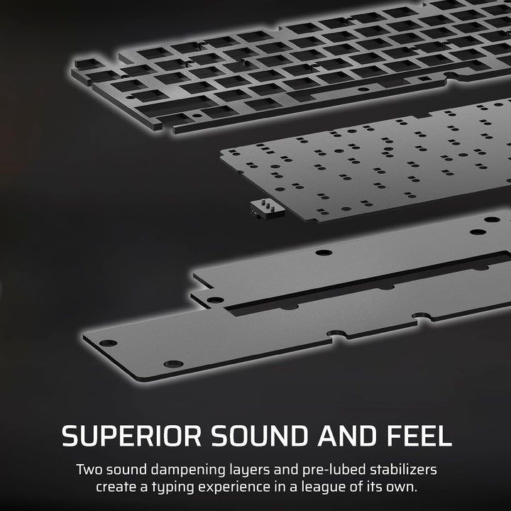 Corsair K70 CORE TKL Teclado Mecánico Inalámbrico RGB Tenkeyless pa...