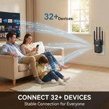 Uiuqekel Extensor WiFi GT300 de 300 Mbps, extensor de alcance WiFi...