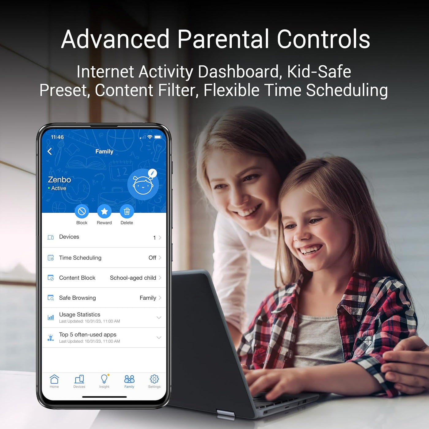 ASUS ZenWiFi BT10 Tri-Band WiFi 7 Mesh, 18 Gbps, 9000 pies cuadrado...