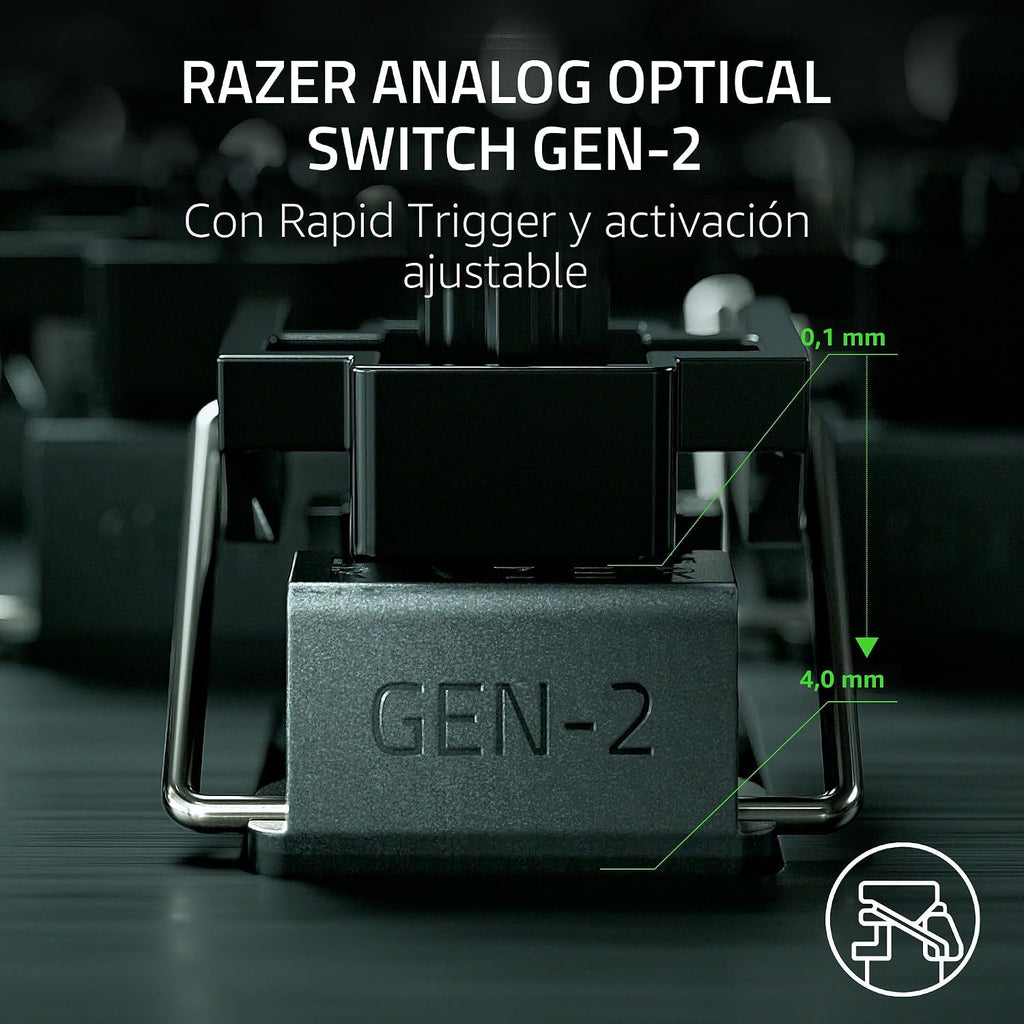Razer Huntsman V3 Pro Mini 60% Esports Gaming teclado, negro