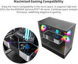 MONTECH XR-B, chasis para PC de torre media ATX Gaming, ventiladore...