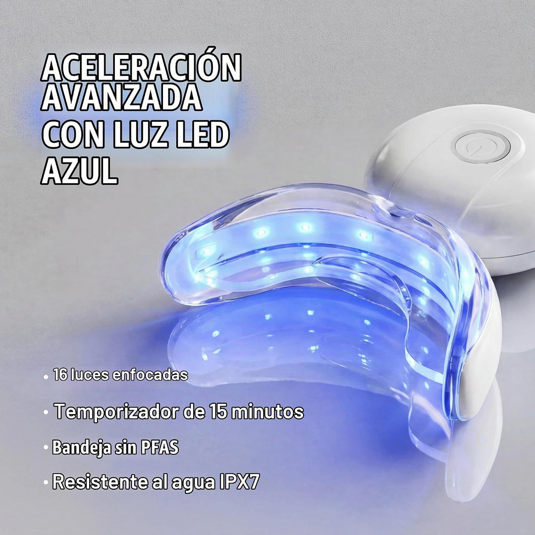 GuruNanda Kit inalámbrico profesional para blanquear los dientes co...