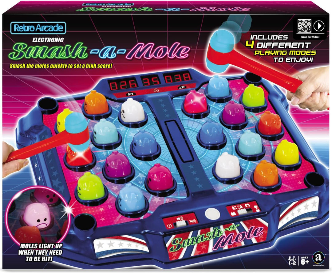 Merchant Ambassador Retro Arcade: Juego de mesa electrónico Smash-A...