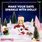 Muñeca de peluche Dolly on the Holly - Muñeca de mantel de Parton de