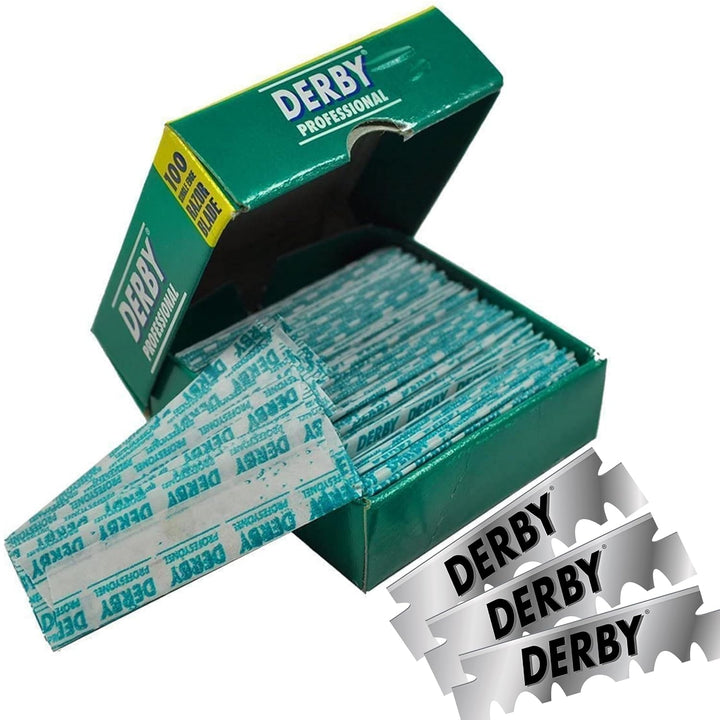 1000 cuchillas de afeitar "Derby Professional" de un solo f...