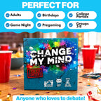 Change My Mind - Debate escandaloso y rango juego de fiesta para adultos