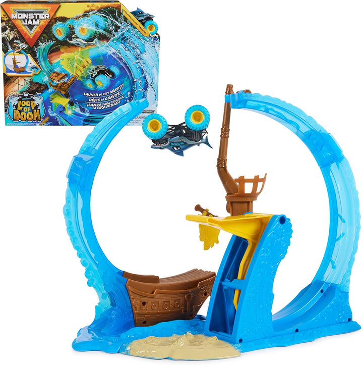 Monster Jam Megalodon Loop of Doom - Juego de acrobacias