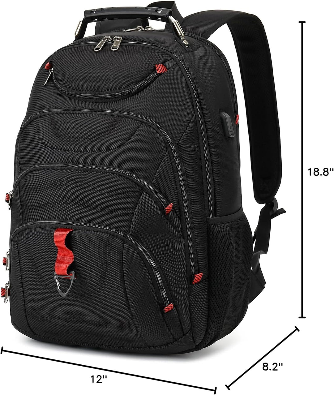Boavan Mochila de sellado al vacío para viajes con bomba, bolsa gra...