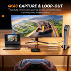 Tarjeta de captura HDMI 333P 4K, USB 3.0, grabación 4K60 y paso a