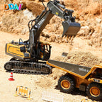 Excavadora con control remoto para niños de 4 a 7 años, 8 a 12