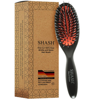 SHASH Desde 1869 hecho a mano en Alemania, cepillo de cerdas de jab...