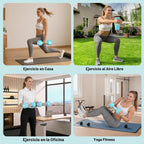 JOROTO Set de Mancuernas Ajustables 5 en 1, Par Ajustable 8LB/11LB para Mujeres en Casa, Bloqueo Dual 1s-Adjust Estable con Mango Suave TPE, Gimnasio en Casa, Rehabilitación, Pilates, Yoga, Entrenamiento de Fuerza