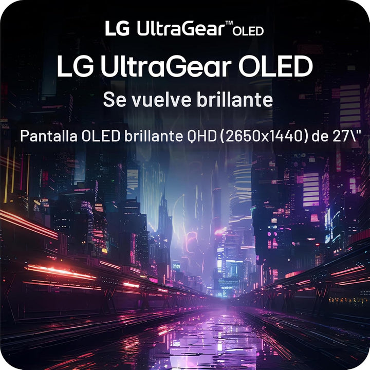 LG 27GX704A-B Monitor de juegos Ultragear de 27 pulgadas QHD (2650x...