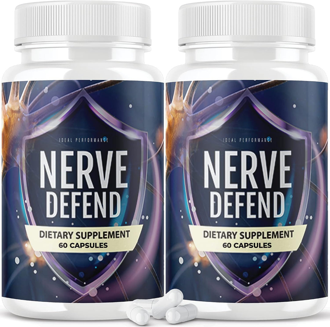 IDEAL PERFORMANCE Paquete de 2 cápsulas Nerve Defend (120 cápsulas)