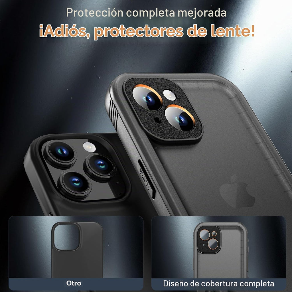 Cozycase Funda impermeable para iPhone 13, resistente militar, cuerpo