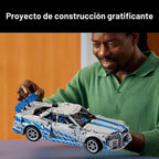 LEGO Technic 2 Fast 2 Furious Nissan Skyline GT-R (R34) Coche - Kit de bricolaje y juego de construcción para adultos - Modelo coleccionable de corredor callejero con función de derrape - Regalo para