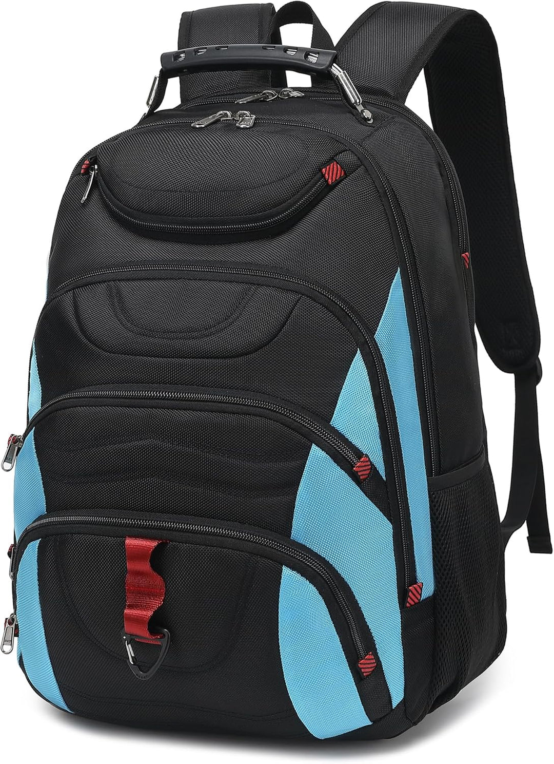 Mochila para laptop Boavan para hombre (Negro, 15.6), Elegante