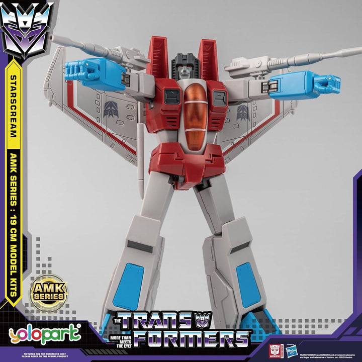 YOLOPARK Starscream Transformer Toys, serie AMK Transformers G1 fig...