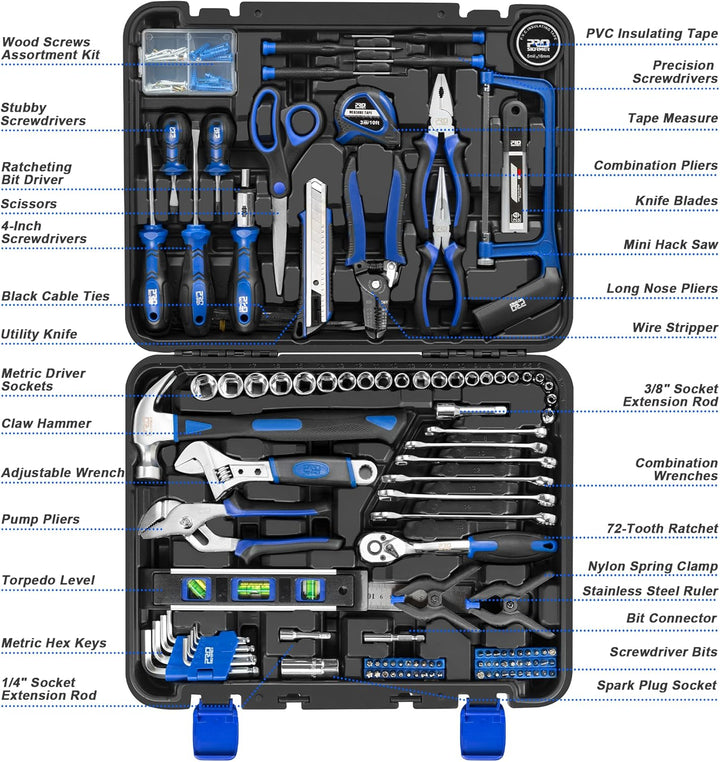 Prostormer Kit de herramientas de 259 piezas, juego de herramientas...