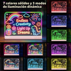 Tablero de dibujo LED de 16 pulgadas, regalos de juguetes para niños