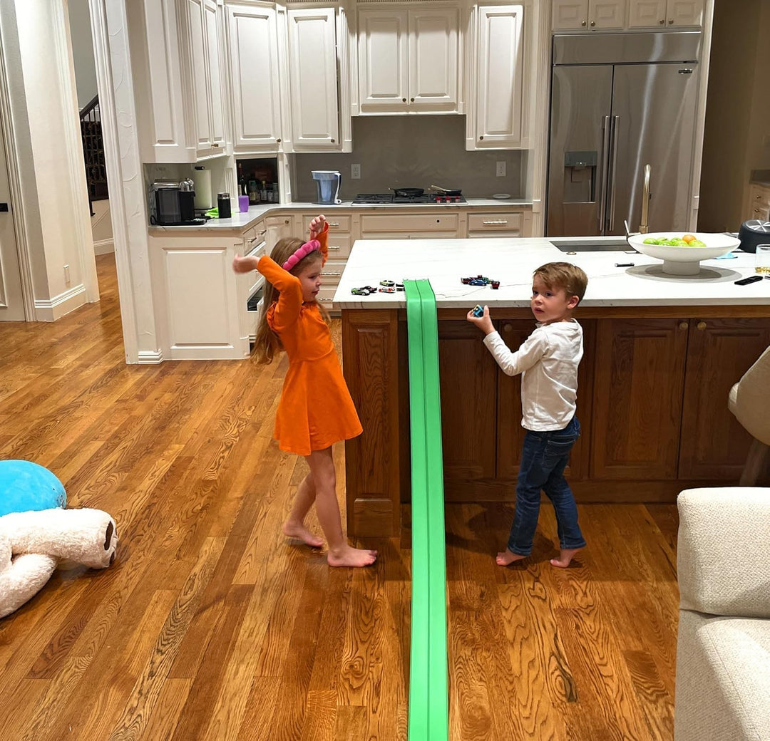 Valchemist FlexTrack 5000 Pista de Carreras Flexible para Niños Jug...
