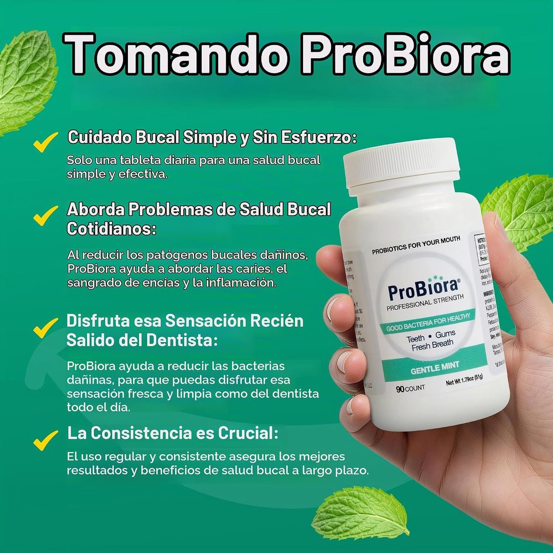 ProBiora ProBiora Probióticos Orales de Fuerza Profesional para Die...