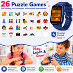 Smart Watch para Niños, Niñas, Azul
