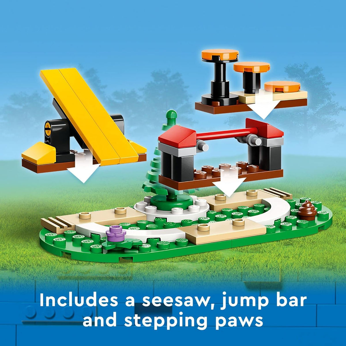 LEGO City Mobile 60369 - Coche de juguete para perros