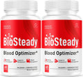 Biosteady - Cápsulas de fórmula avanzada Biosteady (paquete de 2), máxima fuerza diaria