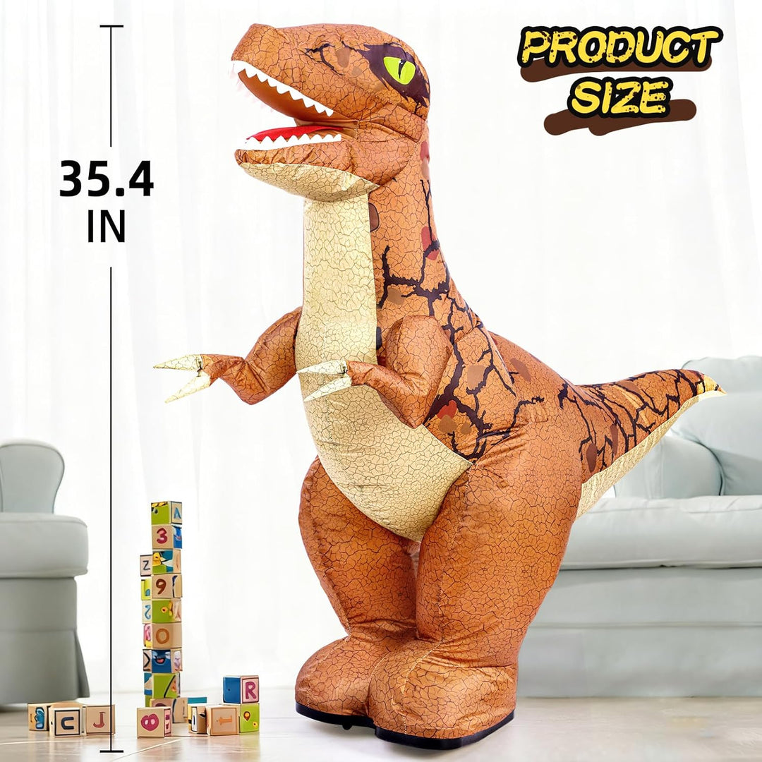 Juguete inflable de dinosaurio con control remoto de 24