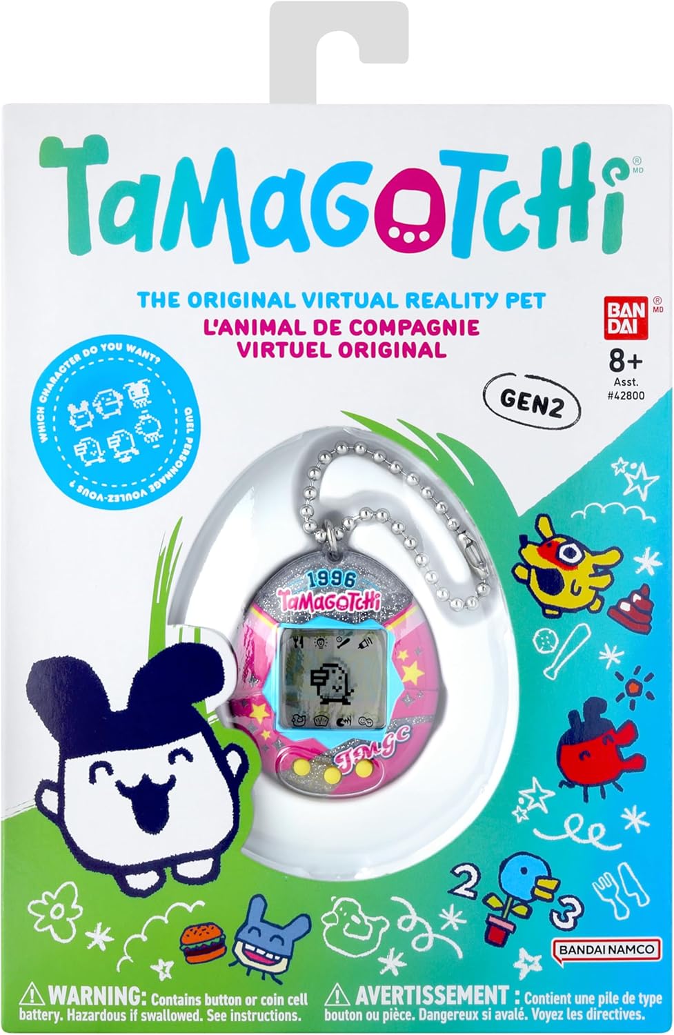 Tamagotchi Original - Suéter universitario