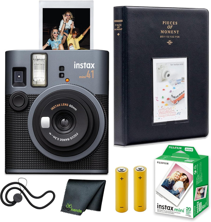 FujiFilm Paquete de cámara de película instantánea Instax Mini 41 c...
