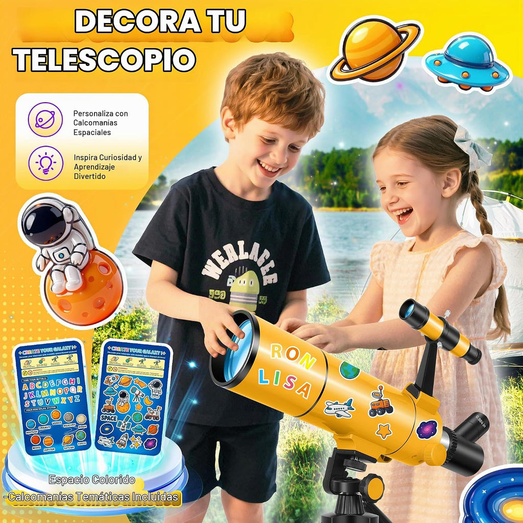Telescope para Adults & Kids, 80mm Aperture 500mm Refractor
