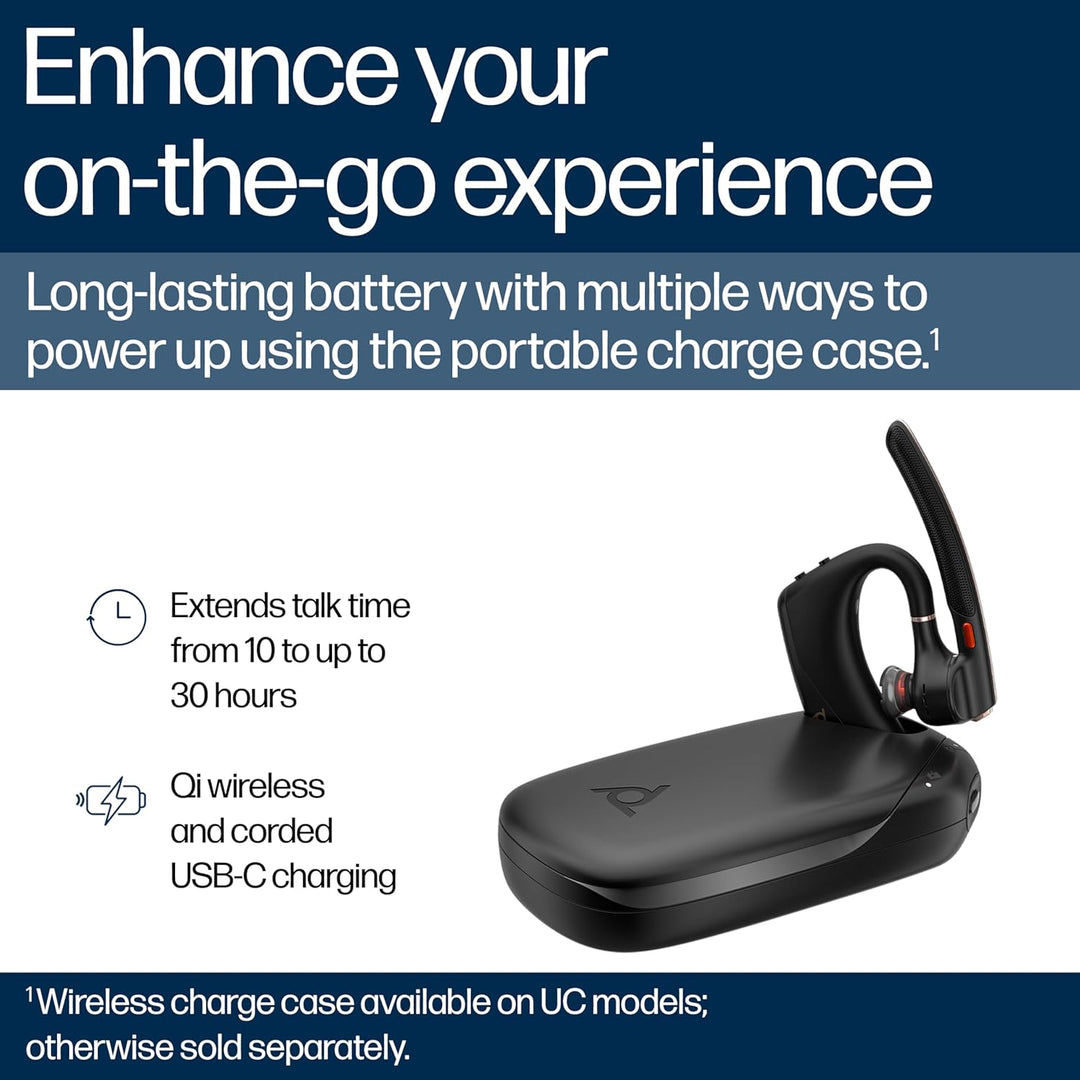 Poly Voyager Legend 50 UC Auriculares Bluetooth con estuche de carg...